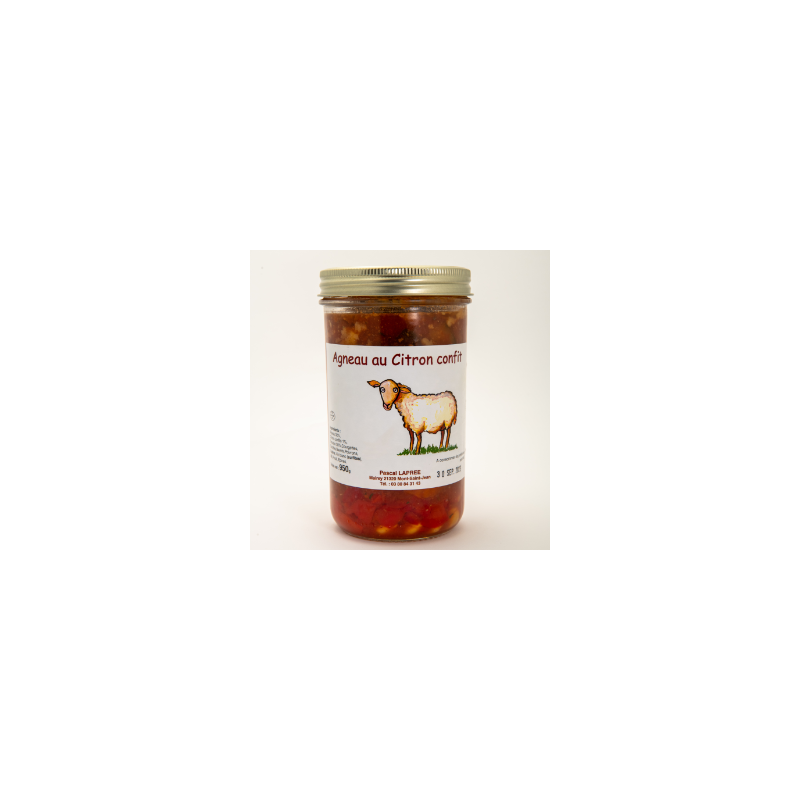 PC Agneau Citron confit (Plap) 950g