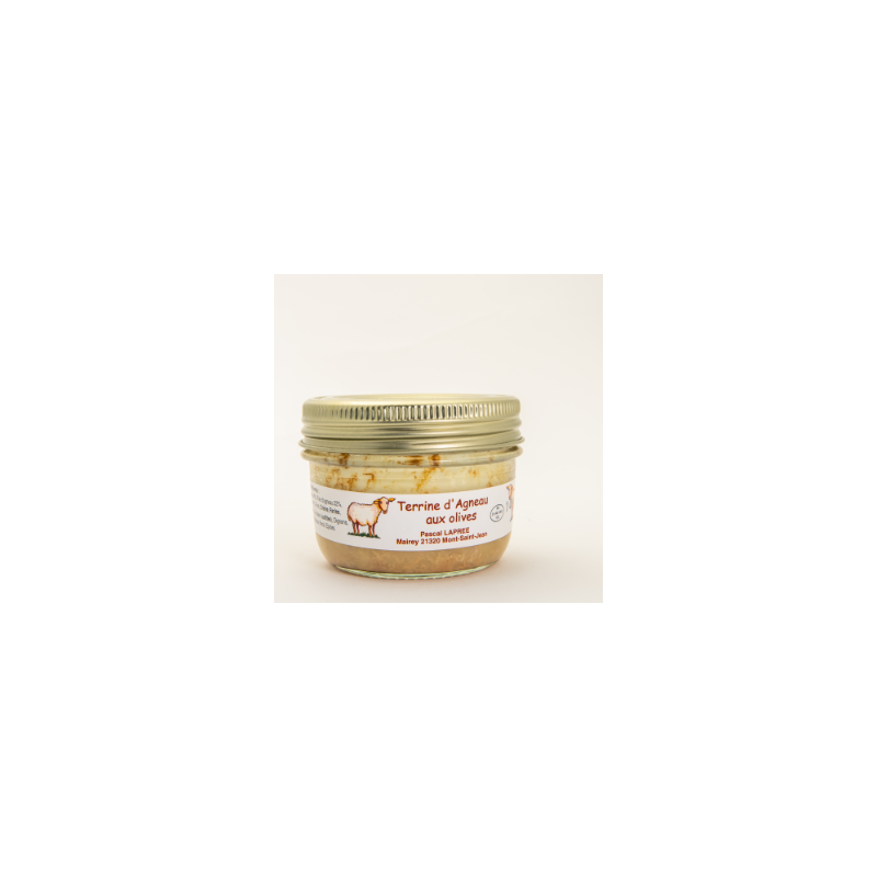 Agneau Terrine aux olives (Plap) 180g