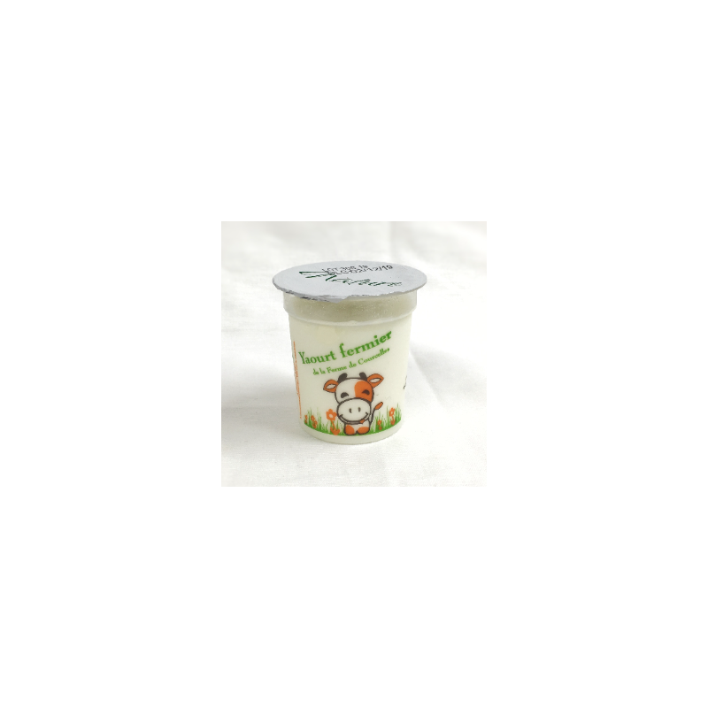 Yaourts fermiers nature (FCourc) 2x125g
