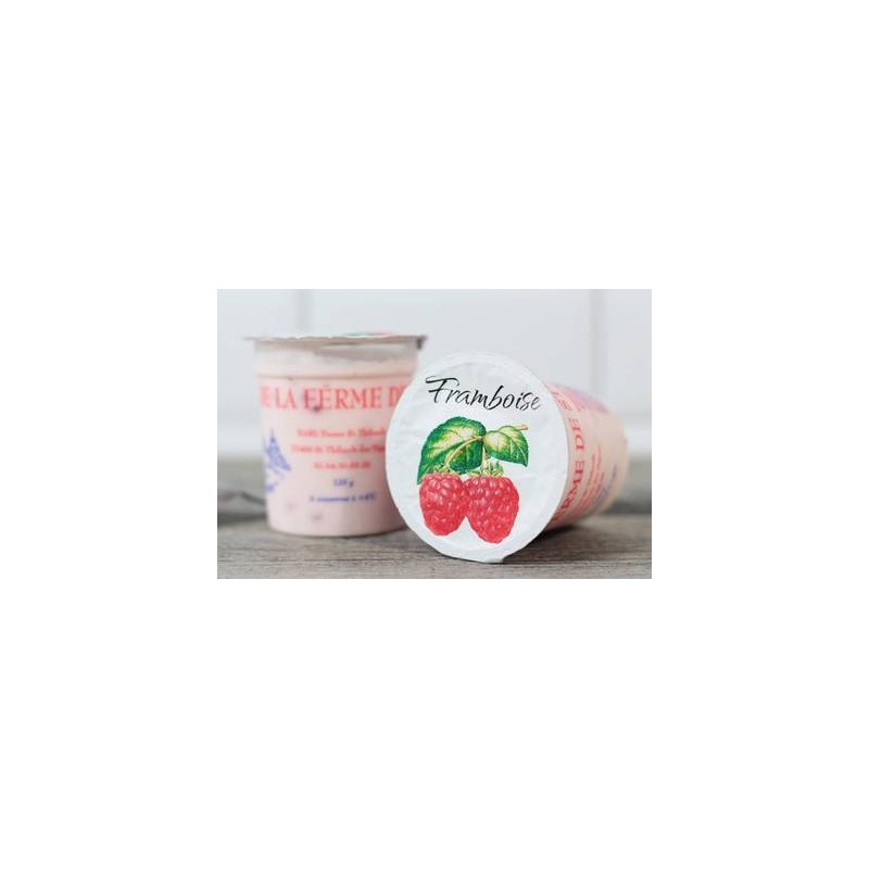 Yaourt framboise (StThib) 12,5cl