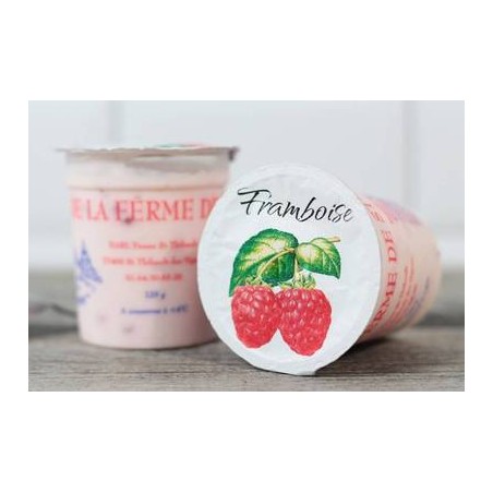 Yaourt framboise (StThib) 12,5cl
