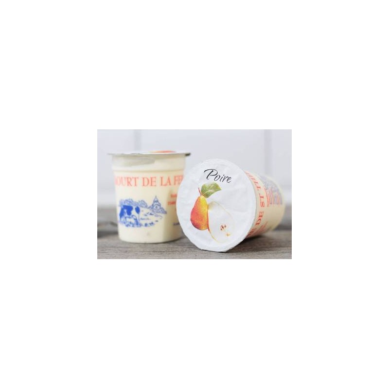 Yaourt poire (StThib) 12,5cl