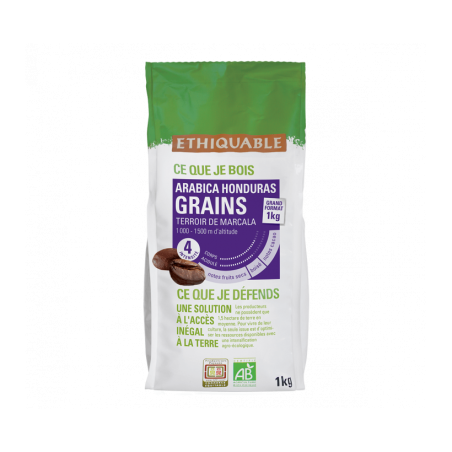 Café grains Honduras (Ethiquable) 1kg