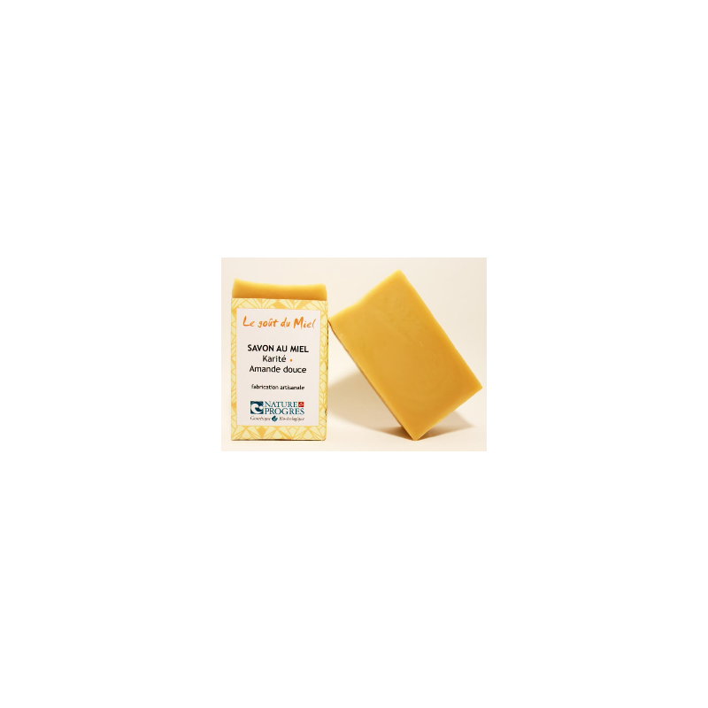 Savon Miel Karité Amande douce (GMiel) 100g