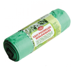 Sacs poubelle éco 30x30L (ECODIS) /pièce