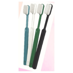 Brosse dent blanc souple (ECODIS) /pièce