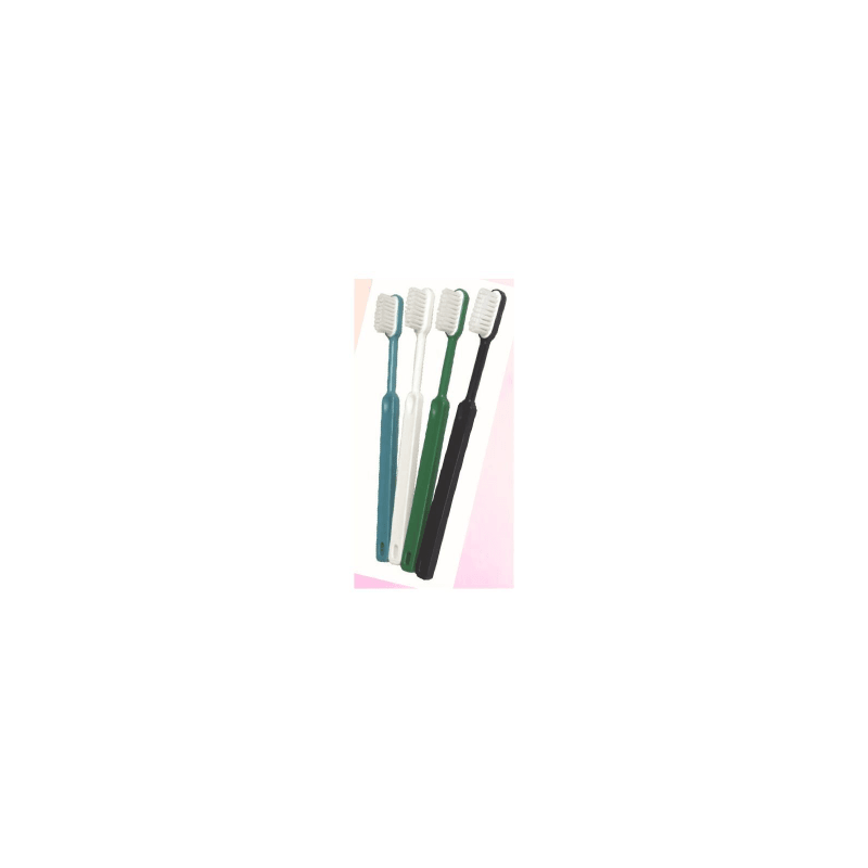 Brosse dent blanc souple (ECODIS) /pièce