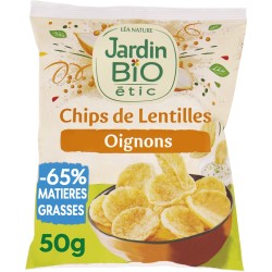 Chips lentilles aux petits oignons (LéaN) 50g