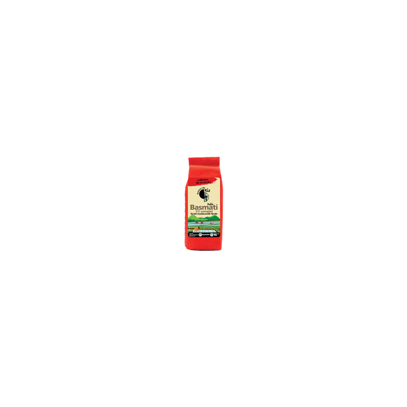 Riz basmati 1/2 complet (OAVFP) 500g