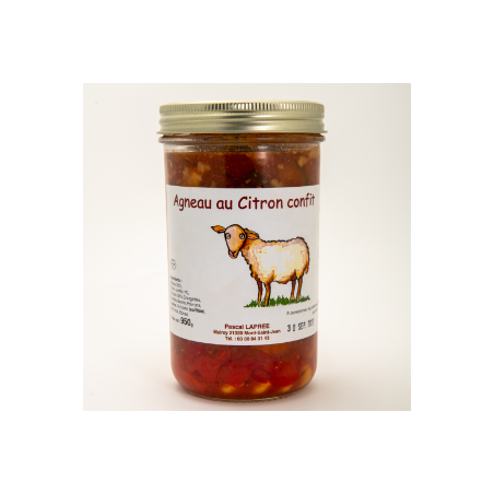 PC Agneau Citron confit (Plap) 950g