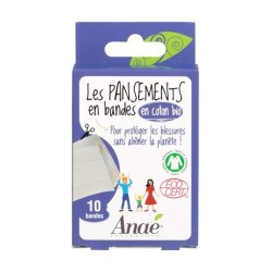 Pansements coton bio - bande (ECODIS) /pièce