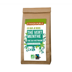 Thé vert menthe (Ethiquable) 80g