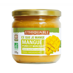 Purée mangue morceaux (Ethiquable) 370g