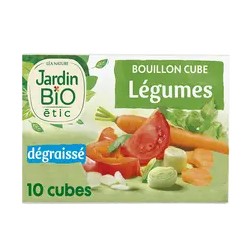 Bouillon cube légumes dégraissé (LéaN) 10x9g