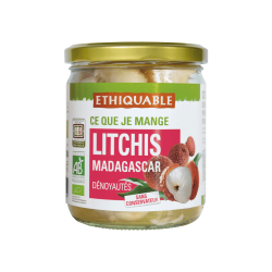 Litchis dénoyautés (Ethiquable) 425g