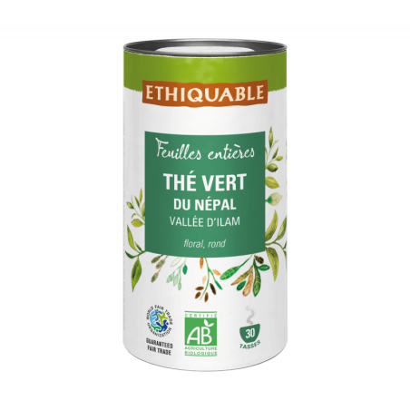 Thé vert du Népal (Ethiquable) 60g