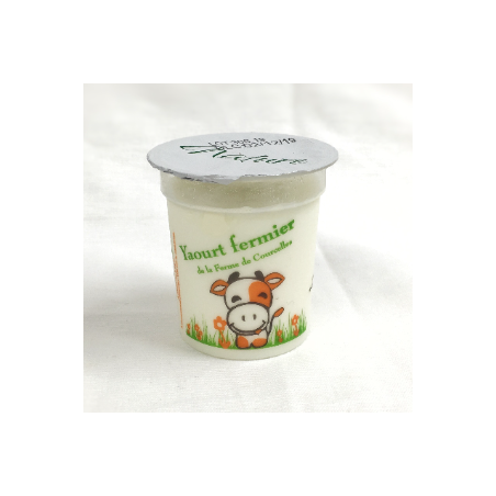 Yaourts fermiers nature (FCourc) 2x125g