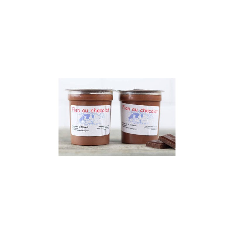 Flan chocolat (StThib) 12,5cl