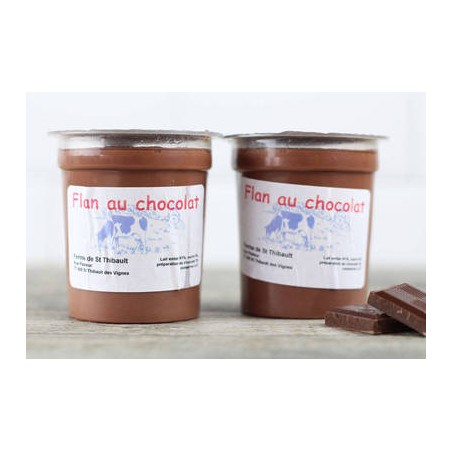 Flan chocolat (StThib) 12,5cl