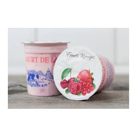 Yaourt fruits rouges (StThib) 12,5cl