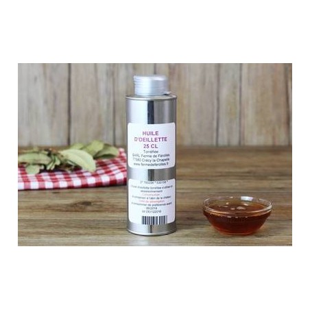 Huile oeillette/pavot (FFéro) 25cl