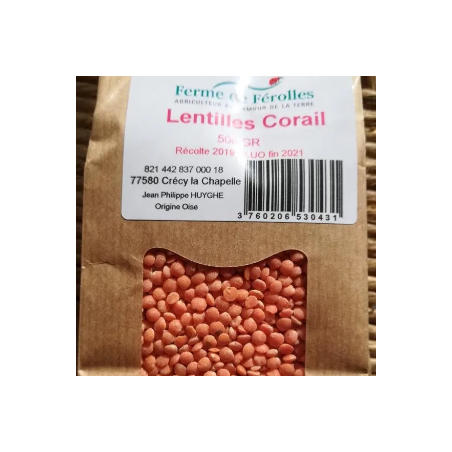 Lentilles corail (FFéro) 500g