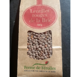 Lentilles rouges (FFéro) 500g