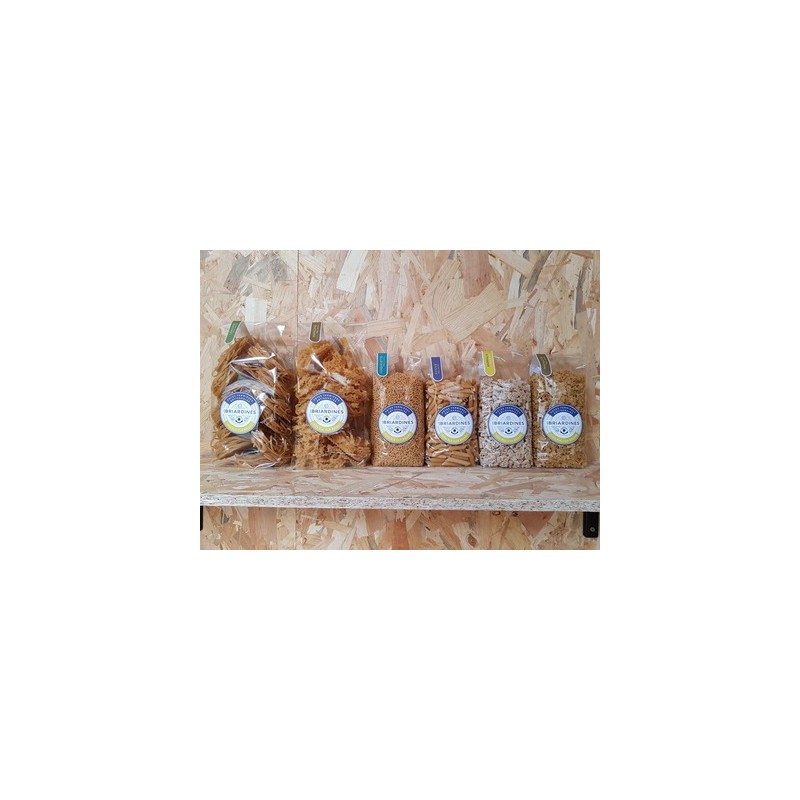 Pâtes Mafaldine longues (Briardines) 400g