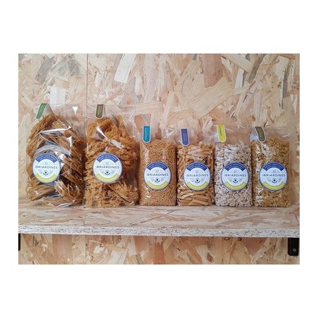 Pâtes Mafaldine longues (Briardines) 400g