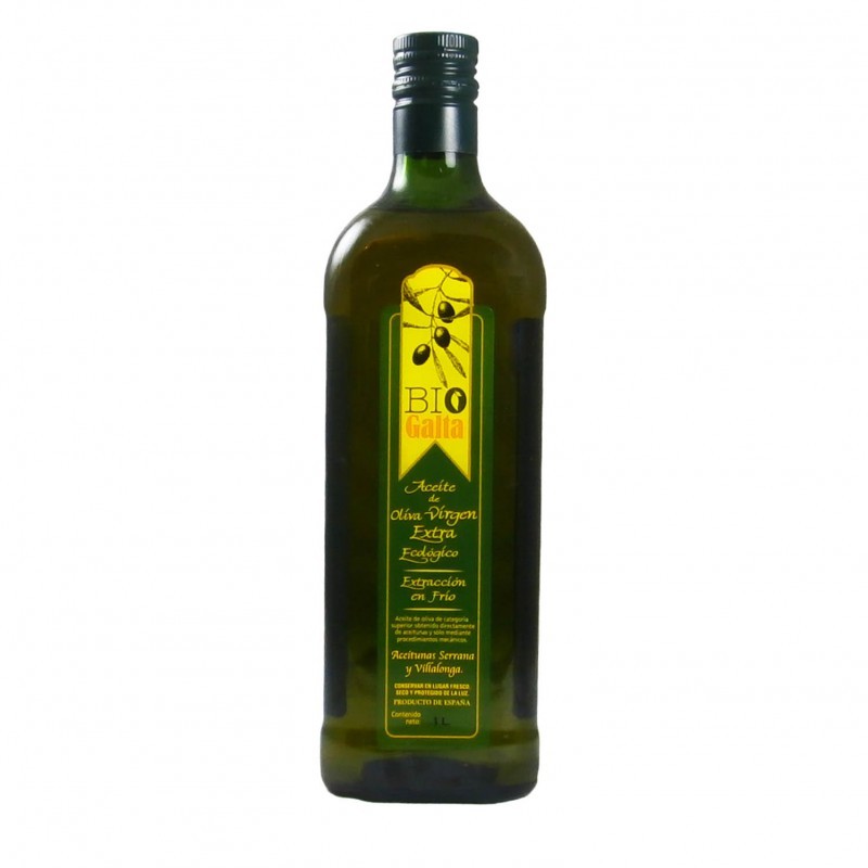 Huile olive bio EV (Biogalta) 1l