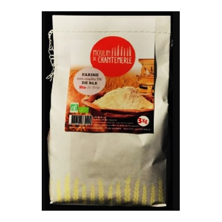 Farine de blé BIO T150 (MChant) 3kg