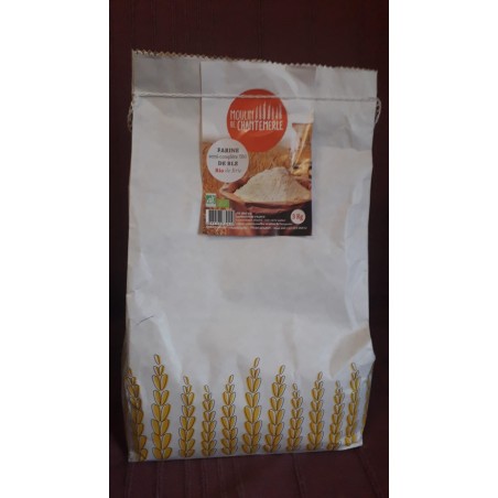 Farine de blé 1/2compl T80 bio (MChant) 3kg