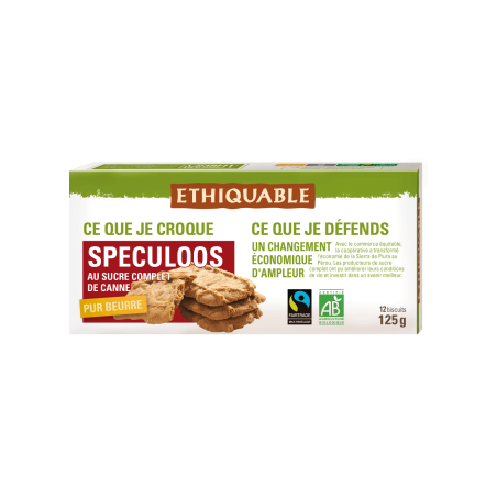 Speculoos pur beurre (Ethiquable) 125g