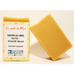 Savon Miel Karité Amande douce (GMiel) 100g