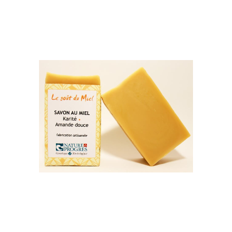 Savon Miel Karité Amande douce (GMiel) 100g