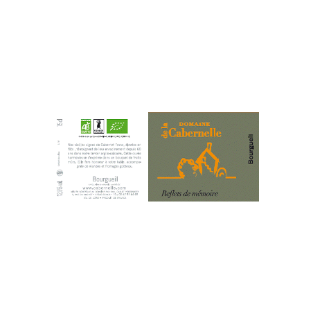Bourgueil bio refl-mém 2019/22 (Cabern) 75cl