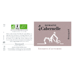 Bourgueil bio SecrAutm 2022/23 (Cabern) 75cl