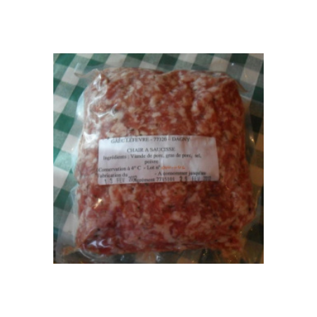 Porc Chair à saucisse (FMone) ~1kg /kg