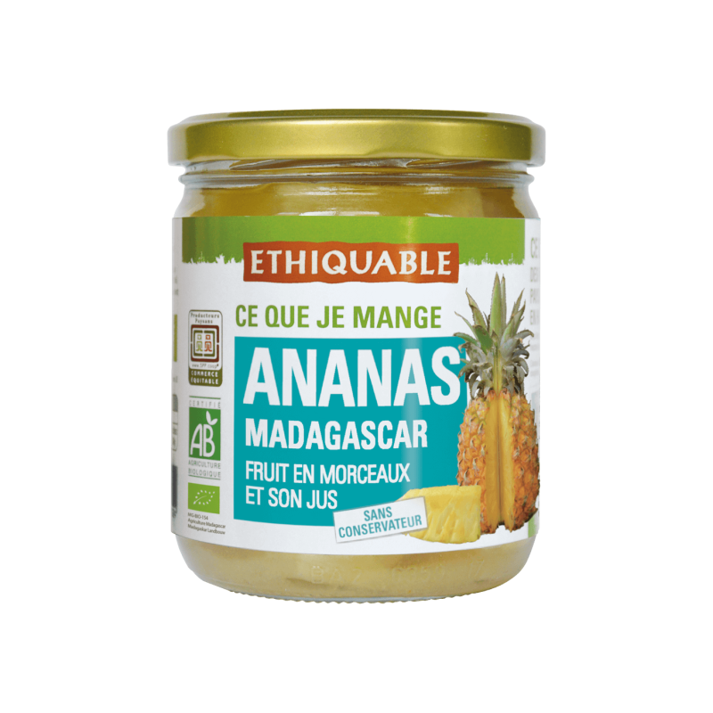 Ananas entier et son jus (Ethiquable) 420g