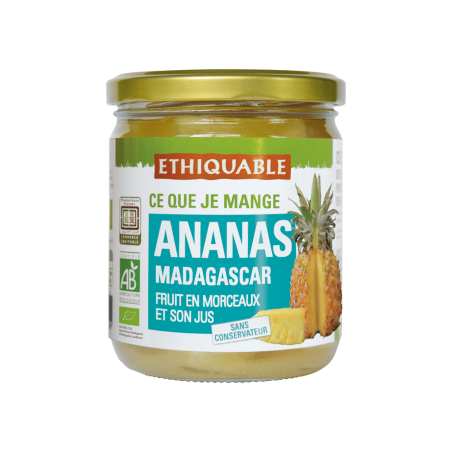 Ananas entier et son jus (Ethiquable) 420g