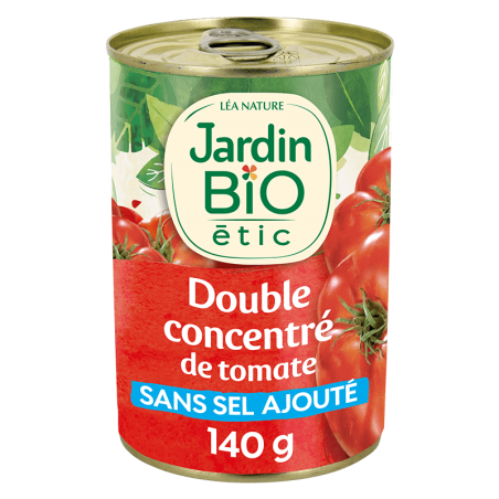 Double concentré de tomates 0sel (LéaN) 140g