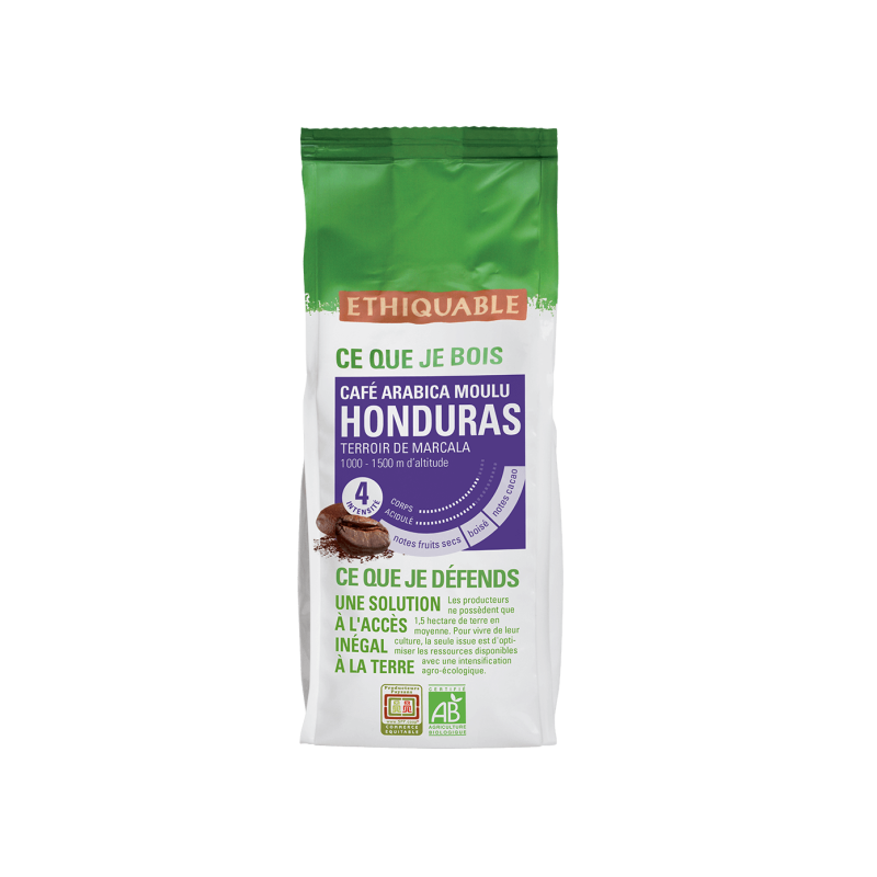 Café moulu Honduras (Ethiquable) 250g