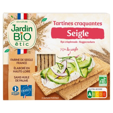 Tartines craquantes seigle (LéaN) 150g