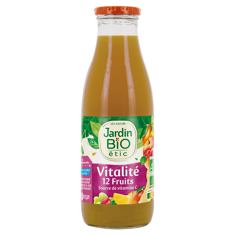 Jus 12 fruits vitalité (LéaN) 75cl