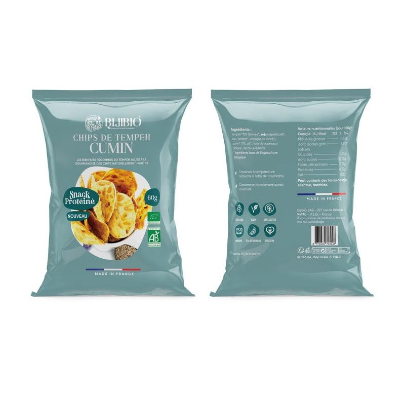 Chips Tempeh Cumin (CoopB) 60g
