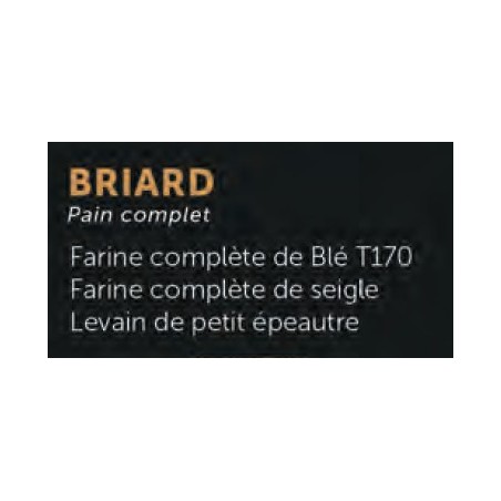 Pain Le briard (APDC) 500g /pièce