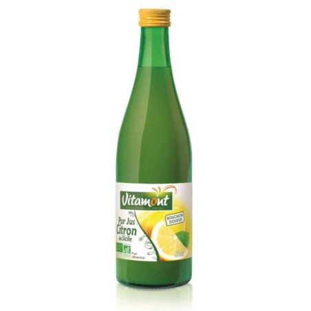Jus citron de Sicile pur bio (Dynamis) 50cl