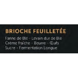 Brioche Feuilletée (APDC) 300g /pièce