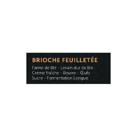 Brioche Feuilletée (APDC) 300g /pièce