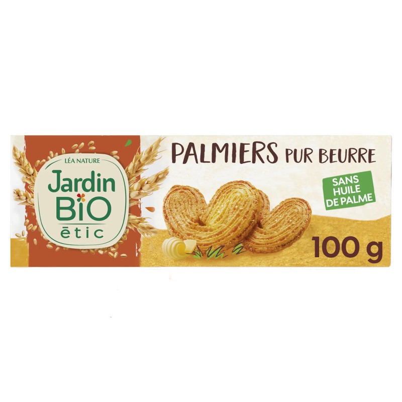 Palmiers pur beurre (LéaN) 100g